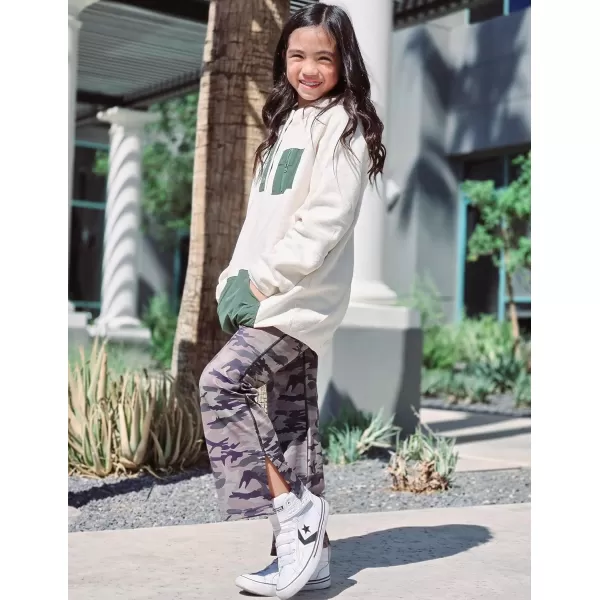 Arshiner Girls Fleece Pullover Hooded Sweatshirt Colorblock Sherpa Hoodie for Teen Girl Winter Button Jacket Coat with Pocket