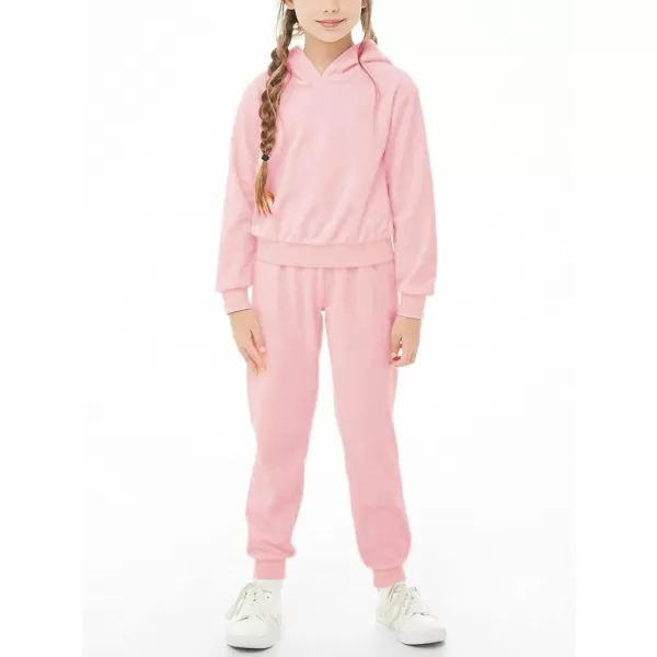 Arshiner Girl's 2 Piece Tie-dye Pullover Hooded Sweatshirt Set Sweatsuits and Sweatpants