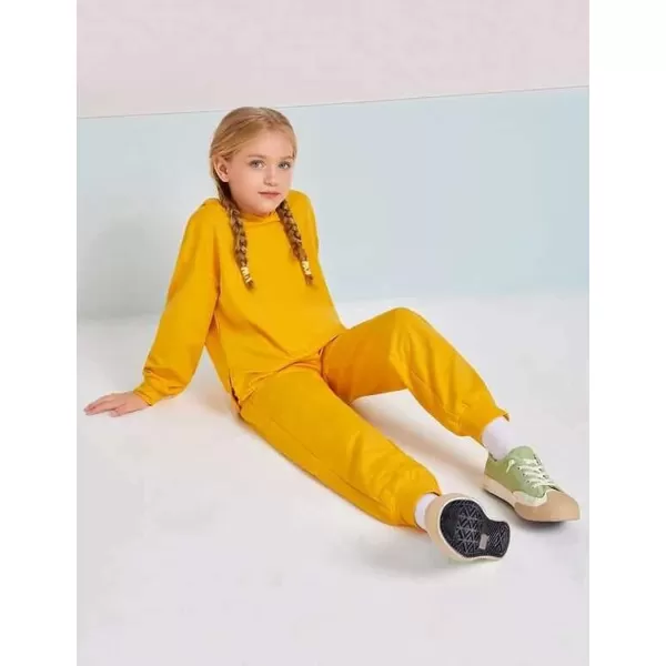 Arshiner Girl's 2 Piece Tie-dye Pullover Hooded Sweatshirt Set Sweatsuits and Sweatpants