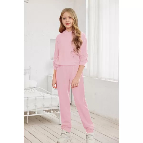 Arshiner Girl's 2 Piece Tie-dye Pullover Hooded Sweatshirt Set Sweatsuits and Sweatpants