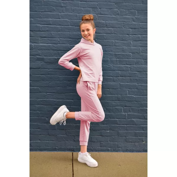 Arshiner Girl's 2 Piece Tie-dye Pullover Hooded Sweatshirt Set Sweatsuits and Sweatpants