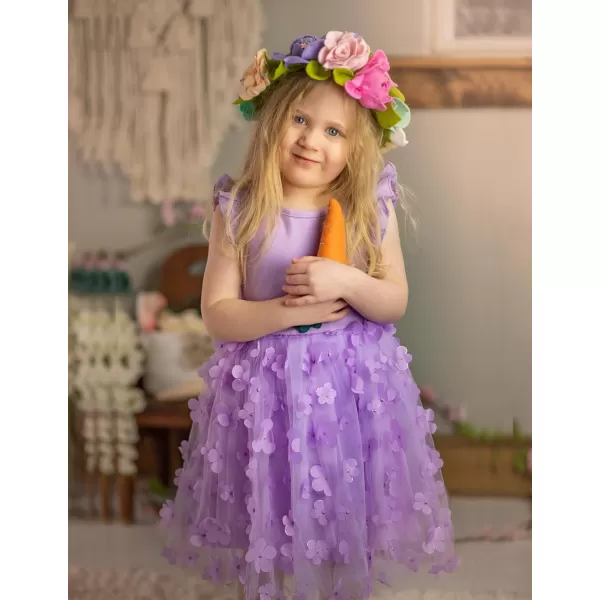 Arshiner Toddler Tutu Dress Little Girls Fluffy Summer Dresses Casual Party Tulle Sundress for Kids 2-6Y