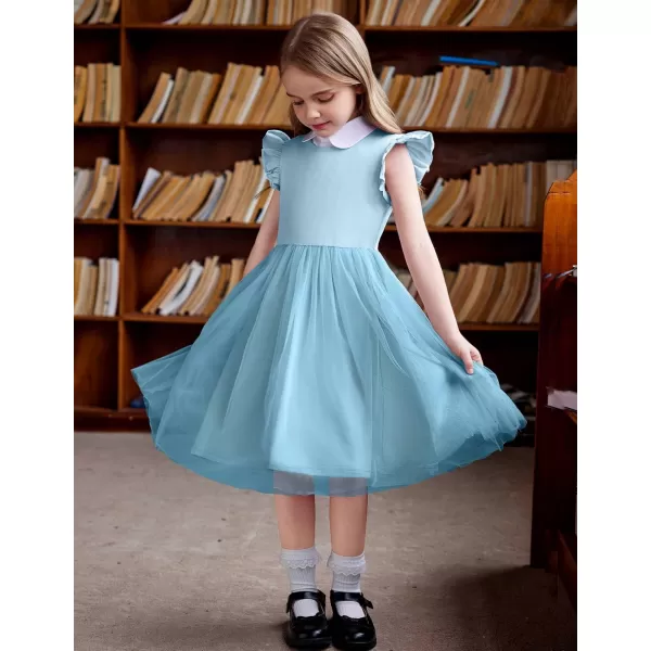 Arshiner Toddler Tutu Dress Little Girls Fluffy Summer Dresses Casual Party Tulle Sundress for Kids 2-6Y