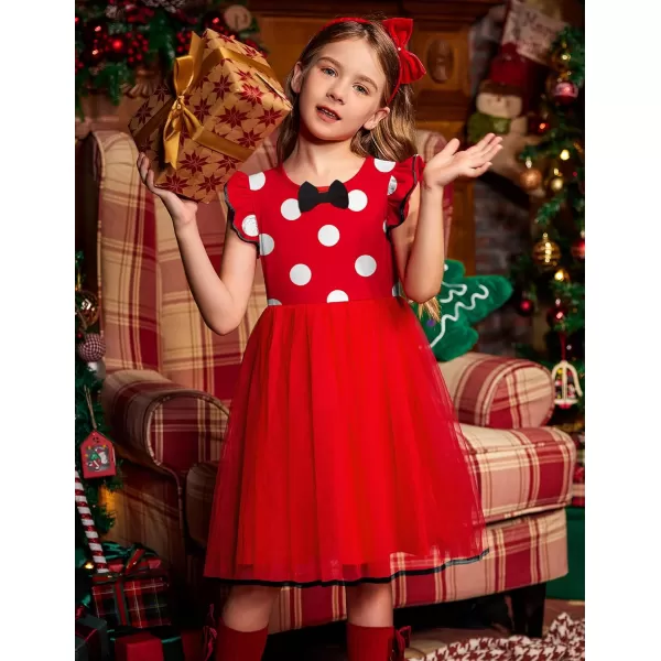 Arshiner Toddler Tutu Dress Little Girls Fluffy Summer Dresses Casual Party Tulle Sundress for Kids 2-6Y