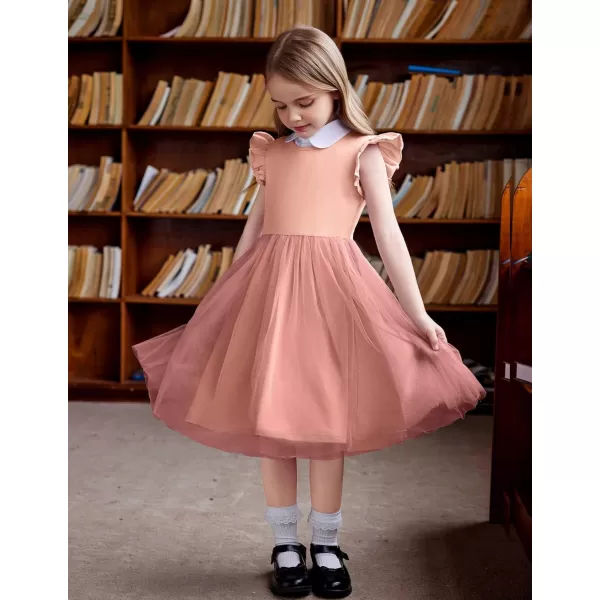 Arshiner Toddler Tutu Dress Little Girls Fluffy Summer Dresses Casual Party Tulle Sundress for Kids 2-6Y