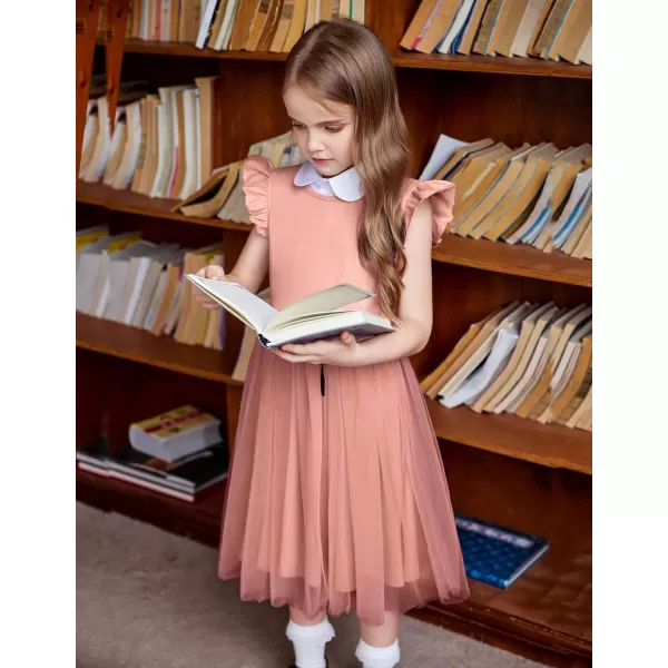 Arshiner Toddler Tutu Dress Little Girls Fluffy Summer Dresses Casual Party Tulle Sundress for Kids 2-6Y