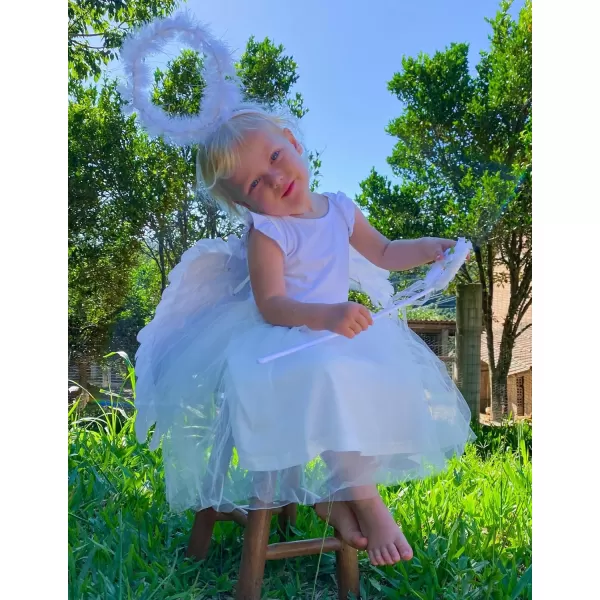 Arshiner Toddler Tutu Dress Little Girls Fluffy Summer Dresses Casual Party Tulle Sundress for Kids 2-6Y