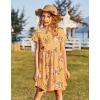 imageArshiner Girls Dress Kids Holiday Casual Long Sleeve High Low Swing Midi DressesPat12