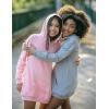 imageArshiner Girls Hoodies Kids Long Pullover Hooded Sweatshirt with Kangaroo PocketGrey