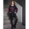 imageArshiner Girls Zip Up Hoodies Teen Fleece FullZip Sweatshirts Jacket Casual Fall Hoodie with PocketBlackcobweb