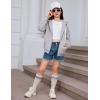 imageArshiner Girls Zip Up Hoodies Teen Fleece FullZip Sweatshirts Jacket Casual Fall Hoodie with PocketGrey