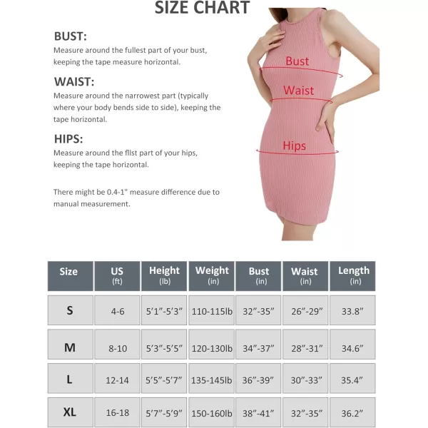 Womens Crochet Dresses Knitted Dress Y2K Bodycon Mini Waffle Knit Apparel Casual Tank Sleeveless Round NeckApricot