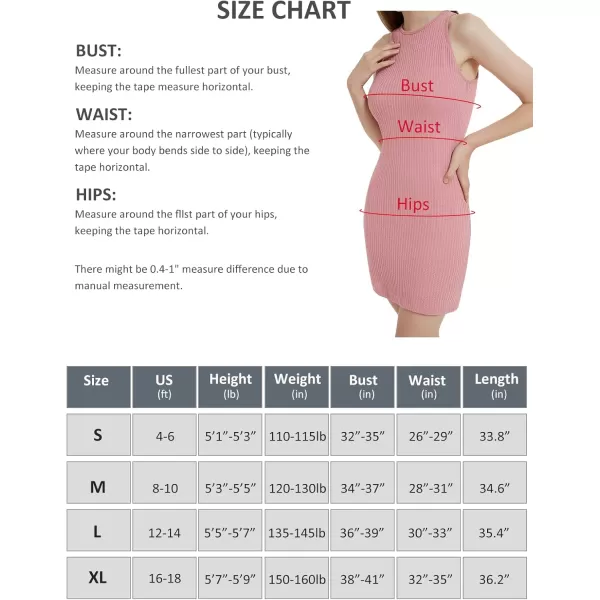 Womens Crochet Dresses Knitted Dress Y2K Bodycon Mini Waffle Knit Apparel Casual Tank Sleeveless Round NeckRed