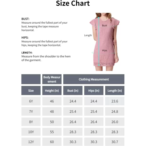 Mebius Girls Floral Lace Bodycon Dress Ruffle Sleeve Pencil Formal Dresses Special Occasion Party Birthday 612YBlue
