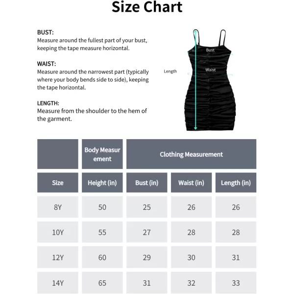 Mebius Girls Spaghetti Strap Bodycon Mini Dress V Neck Summer Sleeveless Ruched Short Tight Pencil DressesHot Pink
