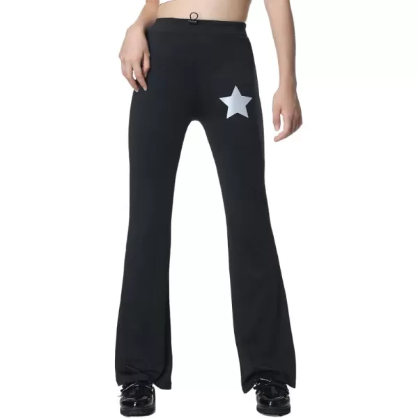 Mebius Girls Cargo Pants Parachute Hiking Joggers Hip Hop Dance with Pockets Baggy Trousers for Kids 814YDblack