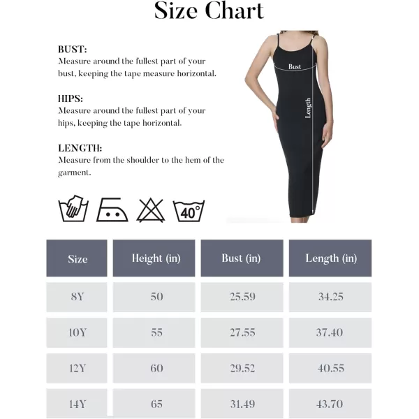 Mebius Girls Bodycon Maxi Dress Spaghetti Strap SlipLong Sleeve Pencil Black Long Dresses Round Neck Casual Party 814YAblack