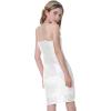 imageMebius Girls Bodycon Sparkly Dress Spaghetti Strap Sequin Party Dance Tight Sleeveless Short Pencil Dresses 814YSilver