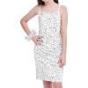 imageMebius Girls Bodycon Sparkly Dress Spaghetti Strap Sequin Party Dance Tight Sleeveless Short Pencil Dresses 814YVelvet Sequin White