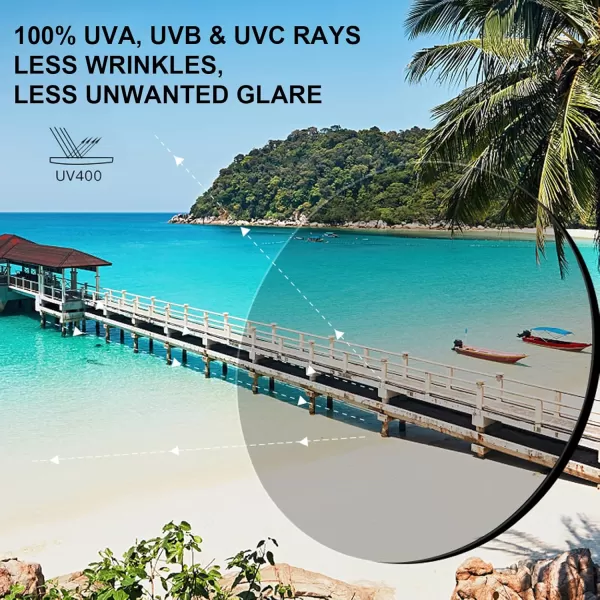 CARFIA Polarized Sunglasses for Women UV Protection Acetate Arms Metal Frame Womans Shades CA32165 Grey Gradient Lens Grey Tortoise Arm