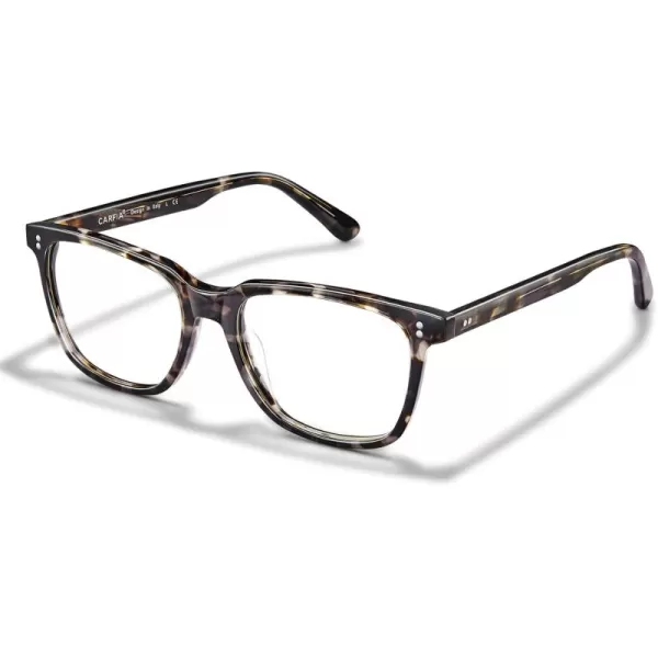 CARFIA Blue Light Blocking Glasses  Square Eyeglasses Filter Blue Ray Computer Game Glasses CA5354E Grey Tortoise Frame Blue Light Glasses