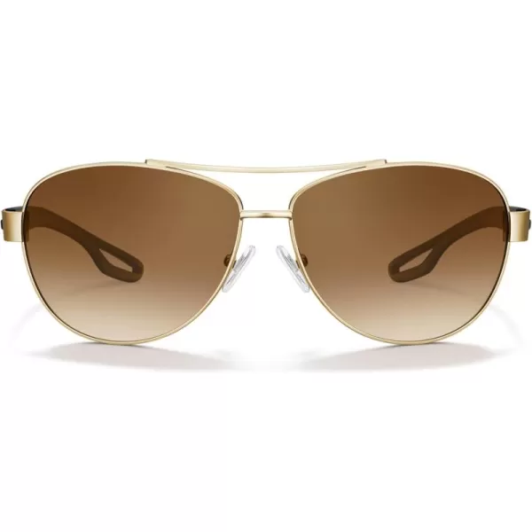 CARFIA Polarized Sunglasses for Women UV Protection UltraLightweight Comfort Metal Frame Driving Glasses CA32101 Brown Gradient Lens Matte Metal Frame