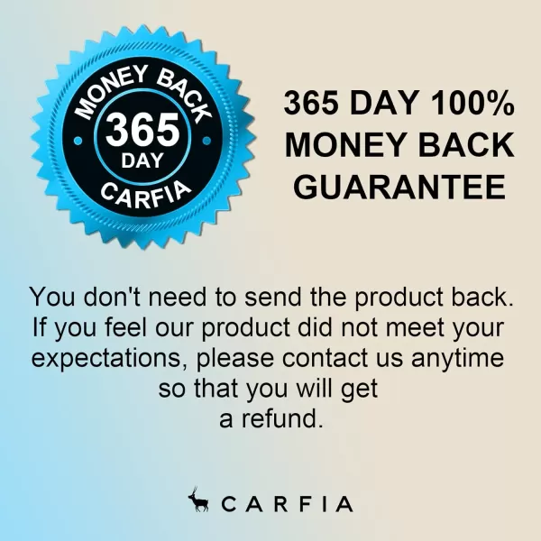 CARFIA Blue Light Blocking Glasses  AntiFatigue Computer Gaming Glasses Prevent Headaches Lightweight Eyeglasses FrameBlack Frame