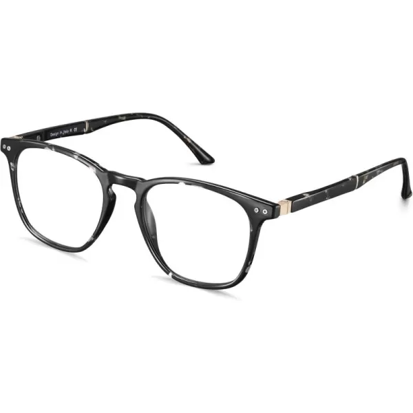 CARFIA Blue Light Blocking Glasses  AntiFatigue Computer Gaming Glasses Prevent Headaches Lightweight Eyeglasses FrameLeopard Frame