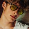 imageCARFIA Acetate Mens Nighttime Driving Glasses Retro Round Frame Night Vision Goggles Reduce Headlight Glare Ehance Clarity1  Tortoise Frame Yellow Lensnight Vision