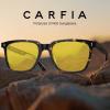 imageCARFIA Acetate Polarized Night Vision Glasses for Men Nighttime Yellow Lenses Safety Driving Sunglasses UV400 Protection1 Tortoise Frame Yellow Lensnight Vision