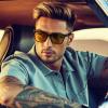 imageCARFIA Acetate Polarized Night Vision Glasses for Men Nighttime Yellow Lenses Safety Driving Sunglasses UV400 Protection2 Black Frame Yellow Lensnight Vision