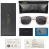 imageCARFIA Polarized Sunglasses for Women Small Face UVAUVB Protection Driving Safety Outdoor Sunnies CA53744 Grey Lens Light Pink Frame