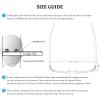 imageCARFIA Polarized Sunglasses for Women Small Face UVAUVB Protection Driving Safety Outdoor Sunnies CA53744 Grey Lens Light Pink Frame