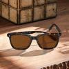 imageCARFIA Retro Acetate Polarized Sunglasses for Men UV400 Protection Driving Outdoor AntiGlare Sun Glasses CA5354WSC Tortoiseshell Frame  Brown Lenses