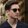 imageCARFIA Retro Acetate Polarized Sunglasses for Men UV400 Protection Driving Outdoor AntiGlare Sun Glasses CA5354WSI Green Tortoiseshell Frame  Brown Lenses