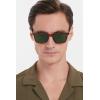 imageCARFIA Retro Acetate Polarized Sunglasses for Men UV400 Protection Driving Outdoor AntiGlare Sun Glasses CA5354WSJ Red Tortoiseshell Frame  Green Lenses
