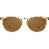 imageCARFIA Small Face Acetate Polarized Sunglasses for Women UV Protection Retro Trendy Eyewear Metal Bridge Brow Ladies Sunnies2 Champagne Frame Brown Lens