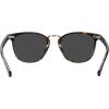imageCARFIA Small Face Acetate Polarized Sunglasses for Women UV Protection Retro Trendy Eyewear Metal Bridge Brow Ladies Sunnies21 Yellow Tortoise Frame Grey Lens