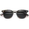 imageCARFIA Small Face Acetate Polarized Sunglasses for Women UV Protection Retro Trendy Eyewear Metal Bridge Brow Ladies Sunnies21 Yellow Tortoise Frame Grey Lens