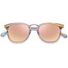 imageCARFIA Small Face Acetate Polarized Sunglasses for Women UV Protection Retro Trendy Eyewear Metal Bridge Brow Ladies Sunnies31 Iridescent Tortoise Frame Pink Mirror