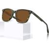 I: Green Tortoiseshell Frame & Brown Lenses