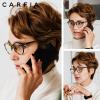 imageCARFIA Acetate Frame Round Blue Light Blocking Glasses for Women Anti Eye Eyestrain Computer Gaming GlassesTortoise Frame