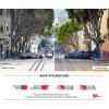 imageCARFIA Acetate Polarized Mens Sunglasses  Pilot Design UV Protection CA53555 Transparent Grey Frame Grey Lens