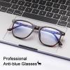 imageCARFIA Square Blue Light Glasses Blue Light Blocker TR90 Lightweight Computer Gaming GlassesTortoise Frame