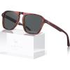 7. Tortoise Frame Gray Lens