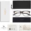 imageCARFIA Acetate Frame Blue Light Blocking Glasses for Women Small Face  Filter Blue Ray Computer Game Glasses CA5354Twotones Frame