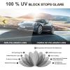 imageCARFIA Metal Mens Sunglasses Polarized  UV400 Protection Cool Shades with Grid Pattern ampamp Leather Case CA5223D Matte Blue Frame  Blue Gradient Lens