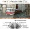 imageCARFIA Retro Acetate Mens Sunglasses Polarized Classic Square Sun Glasses CA621622 Tortoise Frame Grey Lens