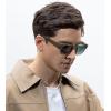 imageCARFIA Retro Mens Sunglasses Womens Polarized Thick Acetate Frame Durable Metal Hinge Premium ThreePoint Rivets Glasses6twotones Frame Green Gradient Lens