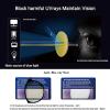 imageCARFIA Round Blue Light Glasses for Women Lightweight Cute Computer Gaming Glasses Blue Light Blocker Revo Lenses15 Leopard Frame Antiblue Lens